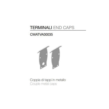 Tappi in metallo | CESTAL00010 |1 coppia